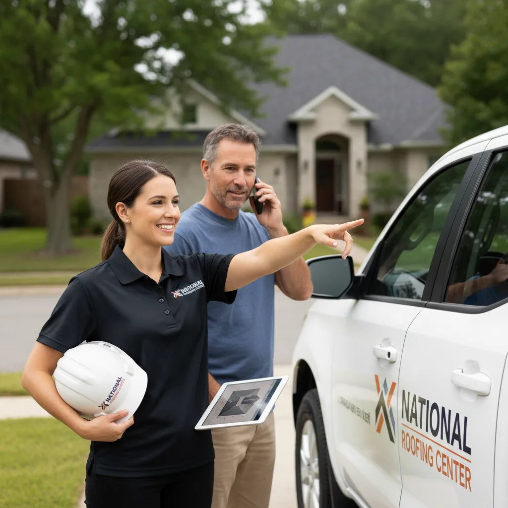 National Roofing Center customer support in Morris Chapel