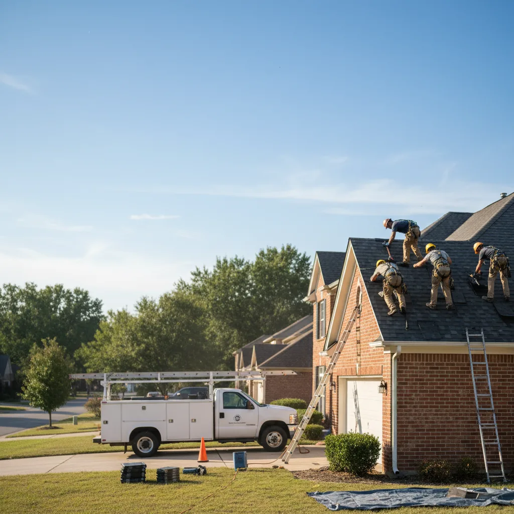 Roof Repair in Morris Chapel